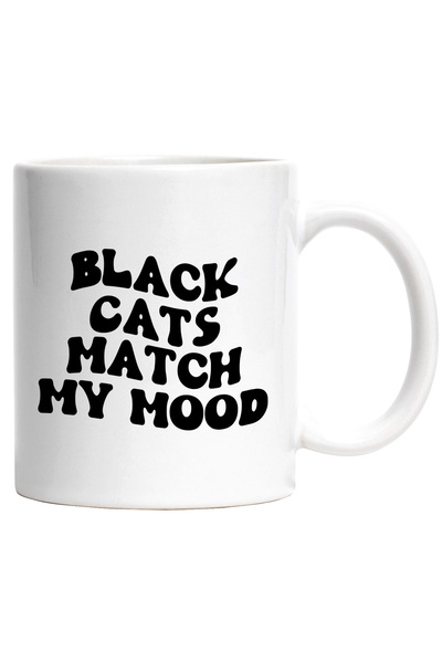 StoryGift Romania Cana Pentru Iubitorii De Pisici Cu Mesajul "pisicile Negre ...