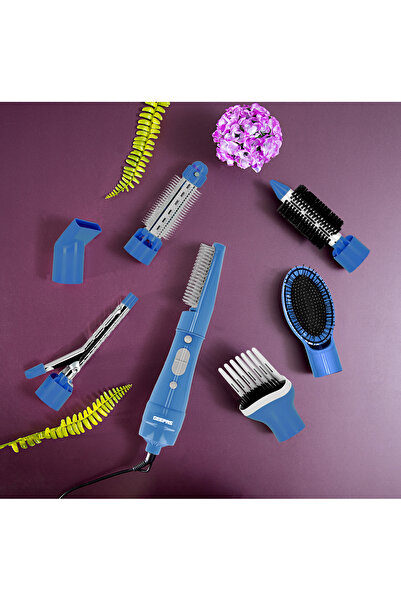 Geepas Hair Styler, Hair Brush with 2 Speed Settings, GH731 | Overheat Protec...