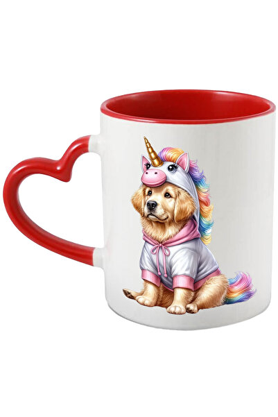 StoryGift Romania Cana Cu Un Catel Golden Retriever Cuminte | Ilustratie | Co...