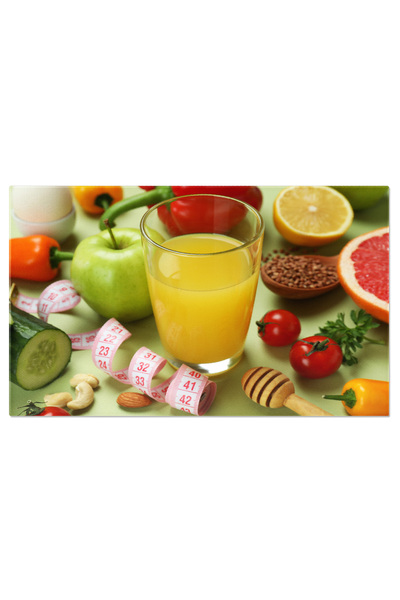 StoryGift Romania Tablou Canvas: Dieta Si Nutritie: Mancare Sanatoasa Si Alegeri Bune