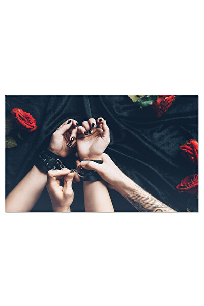 StoryGift Romania Tablou Canvas: Pasarea Visului Pasional, Flori, Seductie, E...