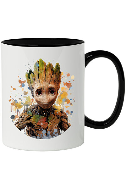 StoryGift Romania Cana Cu Groot, Personaj, Marvel, Frunze, Toamna, Pete De Vo...
