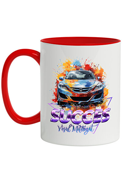 StoryGift Romania Cana Cu Mesaj Success Visul Motorizat, Triunghi, Masina, Ho...