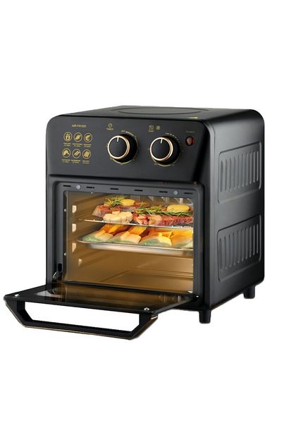MACVI Macvi® Hot Air Fryer, Electric Oven with Toaster, 12L 360° Air Circulation