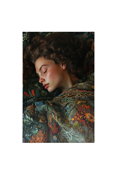 StoryGift Romania Tablou Canvas: Frumoasa Adormită- Fotografie Artistică Pict...