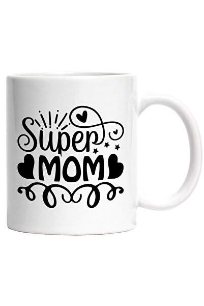 StoryGift Romania Mug With Hearts And Stars For An Enviable Mother With White...
