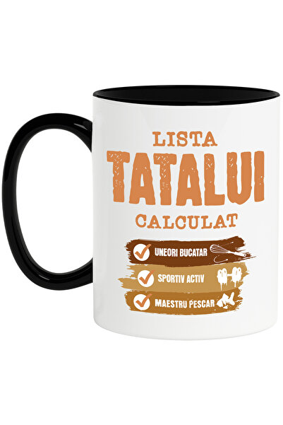 StoryGift Romania Mug Tata-lista Chef, Family Cooking Lover, 330ml, Ceramic W...