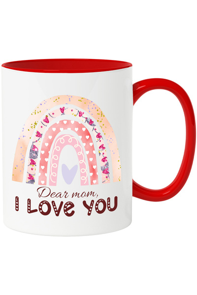 StoryGift Romania Cana Cu Mesajul "dear Mom, I Love You", Ilustratie, Mama, D...