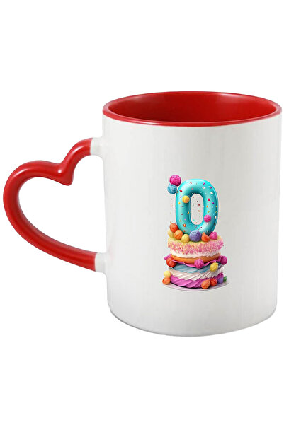 StoryGift Romania Cana Cu Un Tort Cu Cifra 0, Pentru Copii, Ilustratie, Delic...