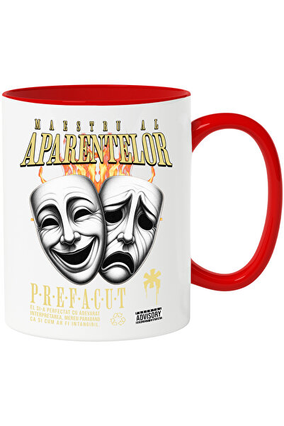 StoryGift Romania Cana Prefacut - Maestu Al Aparentelor, 330ml, Ceramic Cu Ma...