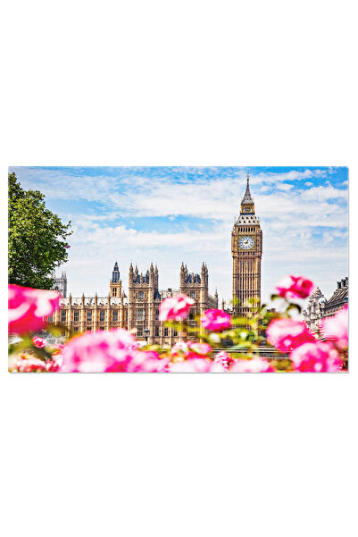 StoryGift Romania Tablou Canvas - Orasul Londra, Big Ben, Reprezentativ Pentr...