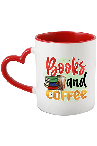 StoryGift Romania Cana Cu Mesajul "books And Coffee", Ilustratie, Scoala, Ele...