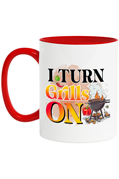 StoryGift Romania Cana Cu Mesajul "i Turn Grills On", Pornesc Gratarele, Gati...