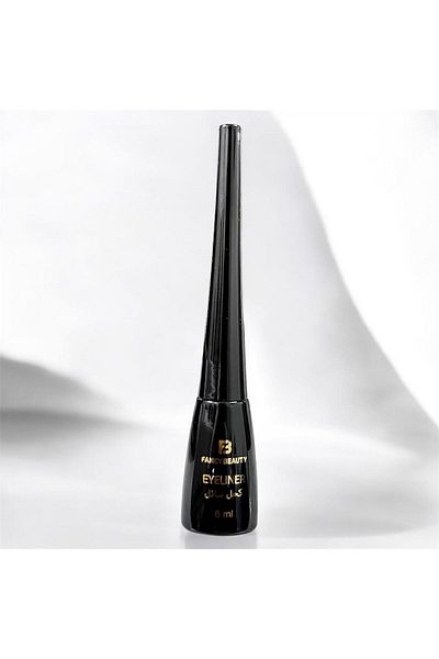 Fancy Permanent black liquid eyeliner - perfect definition that lasts all day