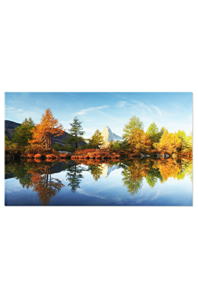 StoryGift Romania Tablou Canvas: Culori Ale Cerului La Matterhorn - Fotografi...