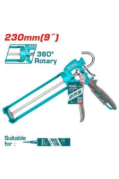 TOTAL 9" Premium Manual Silicone Gun