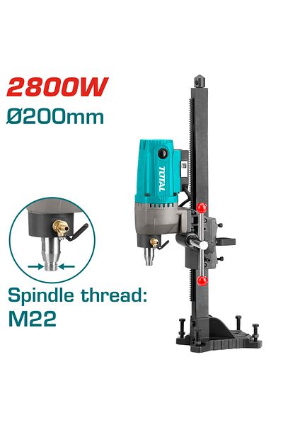 TOTAL Drill core machine 2800w 200mm