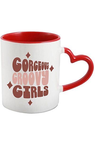 StoryGift Romania Cana Pentru Fetele Superbe, Frumoase Si Misto Cu Maner Inim...