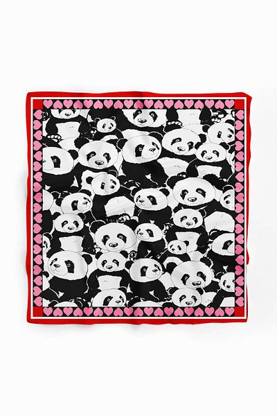 Vissona Μπαντάνα με μοτίβο Panda