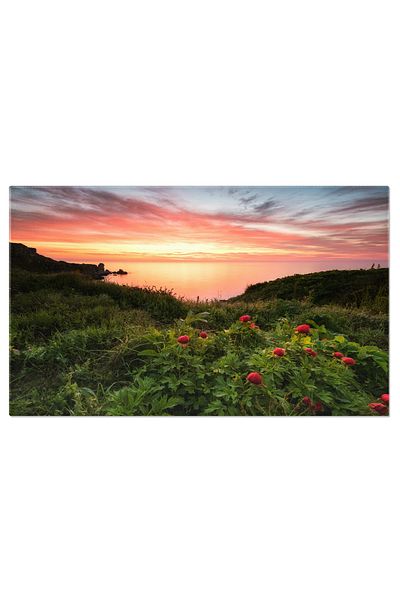 StoryGift Romania Tablou Canvas: Cer Si Mare In Armonie - Fotografii De Calatorii La Mare