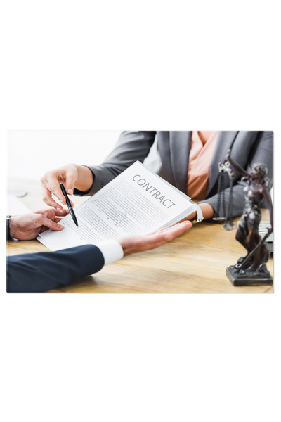 StoryGift Romania Tablou Canvas, Negociere De Afaceri, Acord, Contract, Profe...