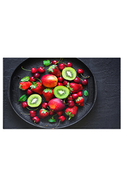 StoryGift Romania Tablou Canvas: Bucuria Fructelor - Prospetime Si Deliciu Intr-o Farfurie