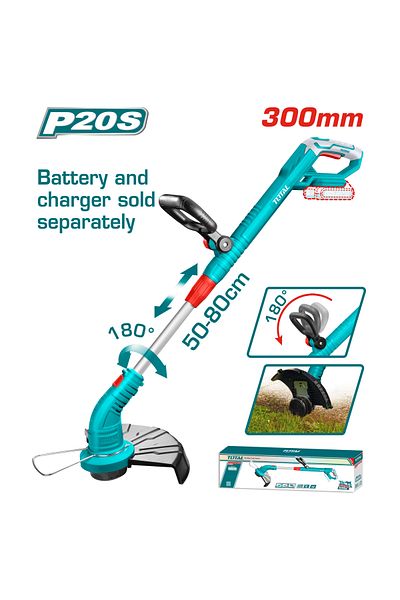 TOTAL 20v battery grass trimmer without battery and charger