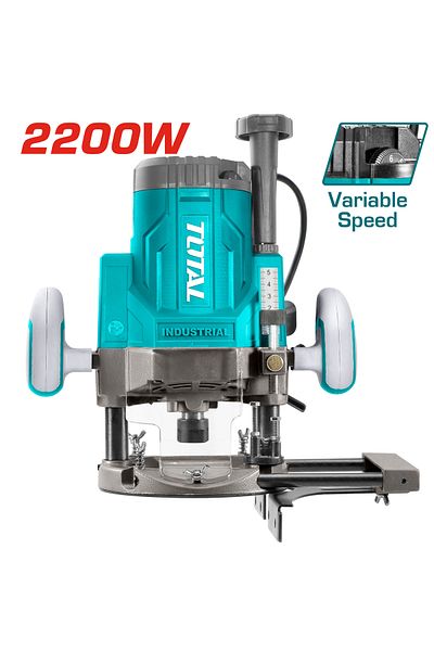 TOTAL 2200w 12mm router
