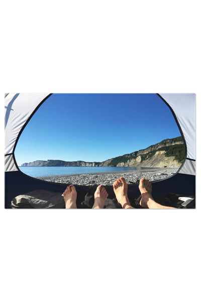 StoryGift Romania Tablou Canvas - Dimineata La Cort: Cuplu Intr-un Cadru Idilic