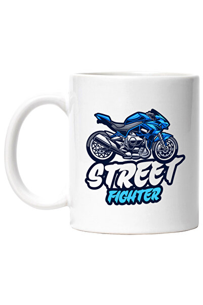 StoryGift Romania Cana Cu Mesaj In Engleza Street Fighter, Motocicleta, Sport...