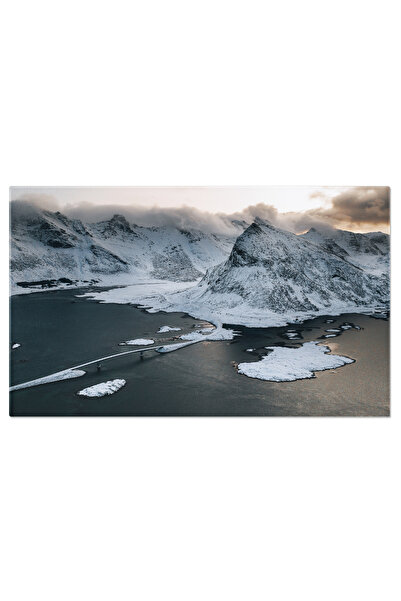 StoryGift Romania Tablou Canvas - Peisaje Magice In Insulele Lofoten Din Norv...