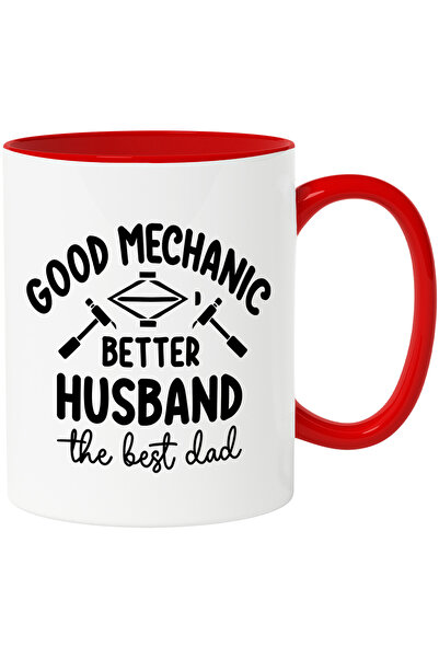 StoryGift Romania Cana Cu Textul "mecanic Bun, Sot Mai Bun, Cel Mai Bun Tata"...