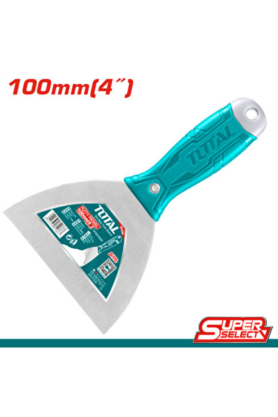TOTAL سكين معجون يد بلاستك 4"