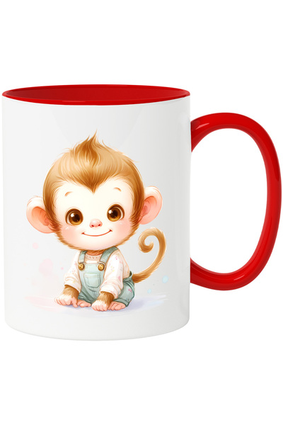 StoryGift Romania Cana Cu O Maimutica Vesela | Ilustratie | Copilarie | Cumin...