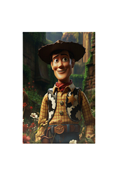 StoryGift Romania Tablou Canvas: Woody Inconjurat De Vegetatie Si Flori Din P...