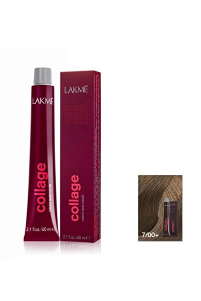 LAKMÉ كريم كولاج لتلوين الشعر من لاكمي 7/00 ميديم.بلوند 60مل