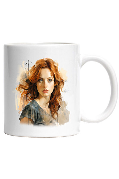 StoryGift Romania Cana Cu Sophie Turner, Actrita, Seriale Tv, Vedeta, Multicolor 330 Ml, Ceramica , Cu ,stg