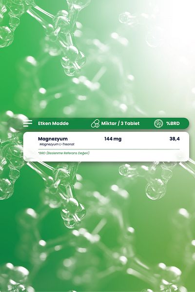 MORE THAN Magnesium L-Threonate 90 Tablets