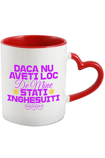 StoryGift Romania Cana Cu Mesaj In Limba Romana Flori Colorate Smiley Face Te...