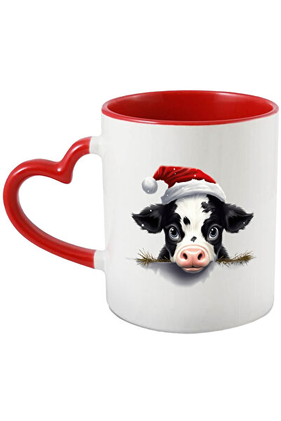 StoryGift Romania Cana cu un vitel curios | ilustratie | ninge | iarna | Crac...