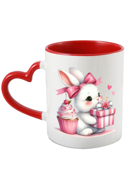 StoryGift Romania Cana Cu Un Iepuras Alb | Ilustratie | Tine Un Cadou | Dar |...