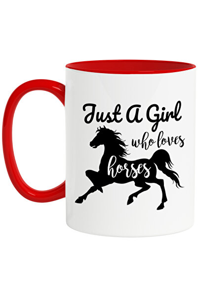 StoryGift Romania Cana Pentru O Fata Iubitoare De Cai Cu Desenul Unui Cal Si ...