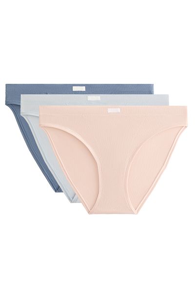 Oysho 3 rib classic logo briefs