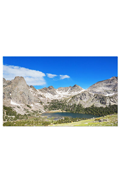 StoryGift Romania Tablou Canvas - Peisaj Montan In Muntii Wind River: Aventur...