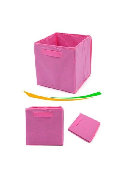 Hobibahçem Hobi̇bahçem ®   Multi-Purpose Use Decorative Cabinet Organizer Organizer Foldable Box