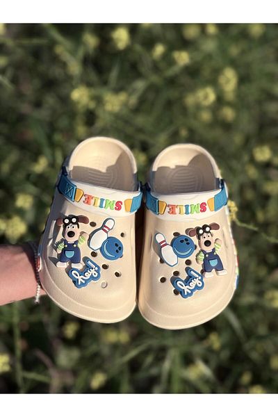 Bold Boutique Figured Children's Sandals, Children's Slippers, Non-Slip Sole
