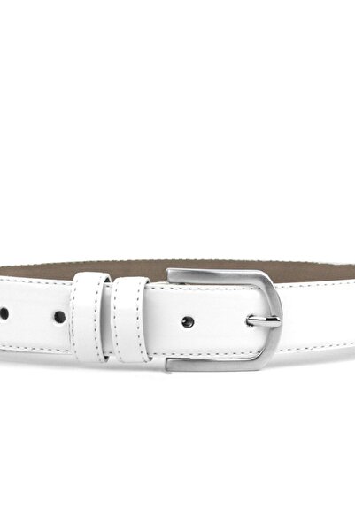 Rakerplus Κλασική ζώνη αγοριού White Skin 3 cm