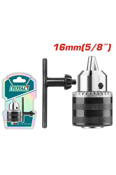 TOTAL Drill head with 16mm drill wrench
