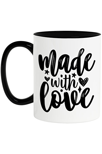 StoryGift Romania Cana Cu Inimioare Si Stelute Cu Mesajul "made With Love" - ...