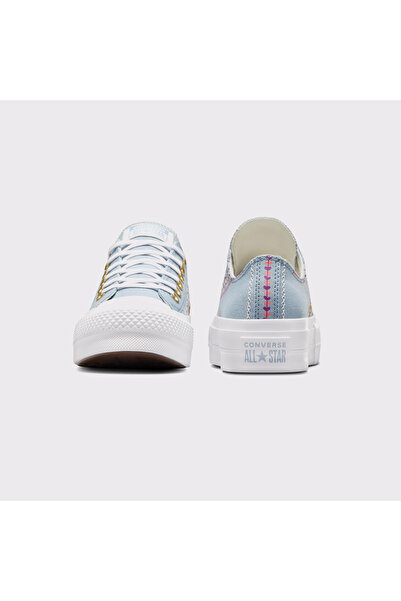 Converse Chuck Taylor All Star Lift Kadın Mavi Platform Sneaker